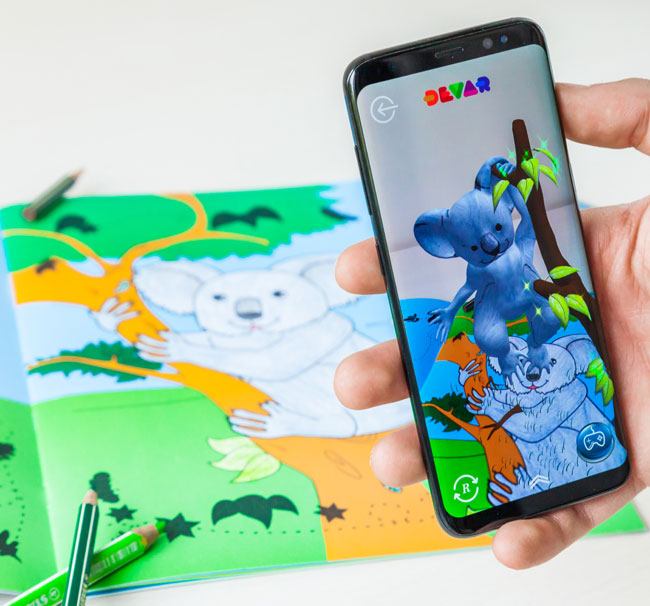 4D Bojanka Čudesna šuma u uvećanoj stvarnosti Devar - dodatni pogled