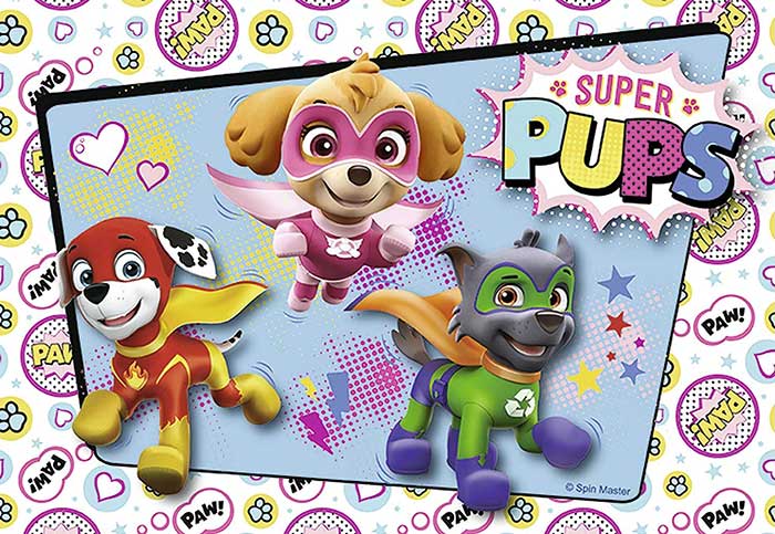 Ravensburger Puzzle 2x12 Paw Patrol - Super Pups 07613 - dodatni pogled
