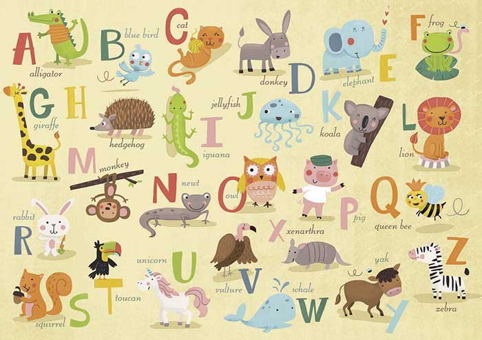 Puzzle Životinje po abecedi Ravensburger 08761 - dodatni pogled