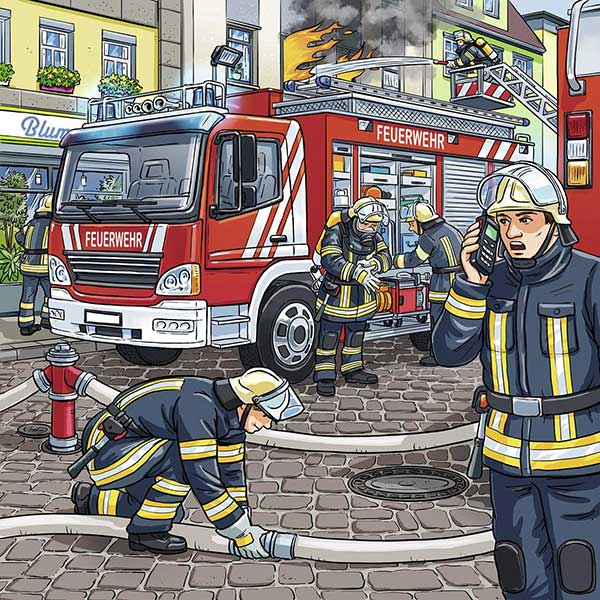 Puzzle 3x49 delova Akcija na ulici Ravensburger 09335 - dodatni pogled