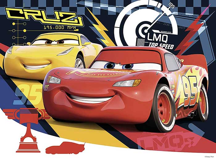 Ravensburger Puzle 200 delova - Dizni Automobili 12625 - dodatni pogled