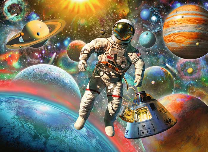 Slagalica Ravensburger Star Line - Kosmička šetnja 13612 - dodatni pogled