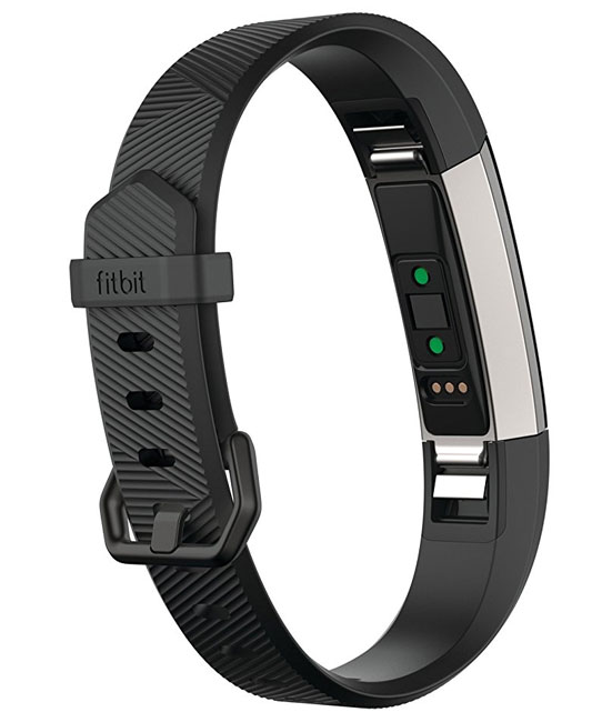Pametna narukvica za praćenje fizičkih aktivnosti Fitbit Alta HR Black S - dodatni pogled