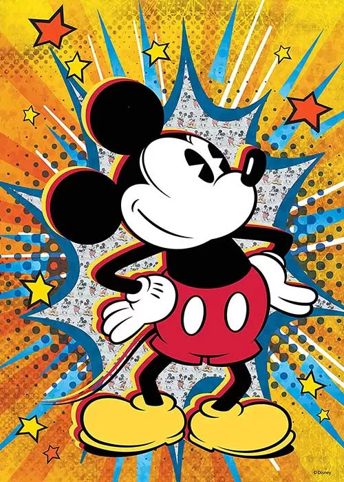 Puzle Ravensburger 1000 delova - Disney Retro Mickey 12000472