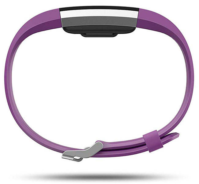 Pametni sat Activity Tracker Fitbit Charge 2 Plum Silver S - dodatni pogled