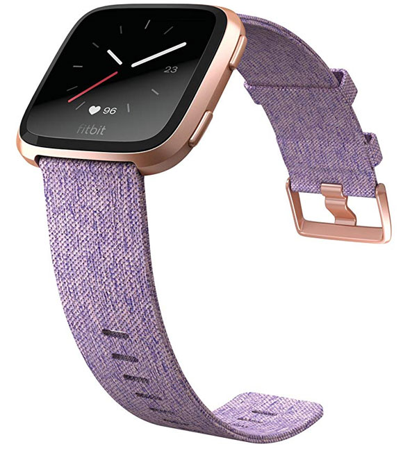 Pametni sat Activity Tracker Fitbit Versa Lavander Woven Special Edition - dodatni pogled