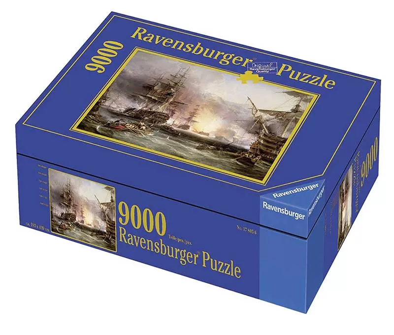 Puzzle 9000 delova - Napad na Alžir - Džordž Čejmbers Ravensburger 17806