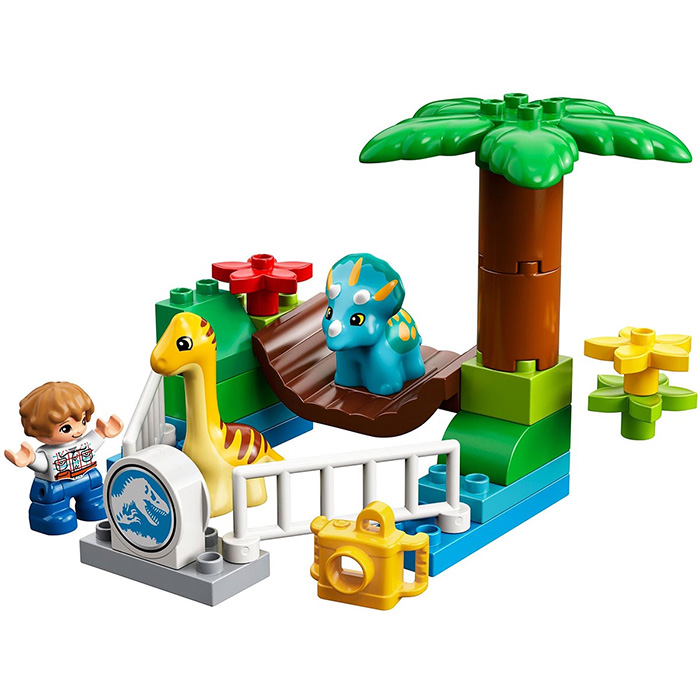LEGO® DUPLO® - Jurassic World - Zoološki vrt sa nežnim džinovima 10879 - dodatni pogled