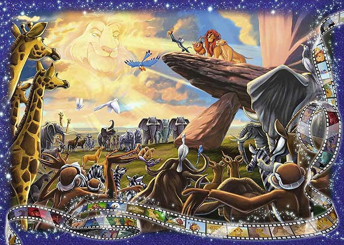 Puzzle 1000 delova - Disney Kralj lavova - Ravensburger Collectors Edition - dodatni pogled
