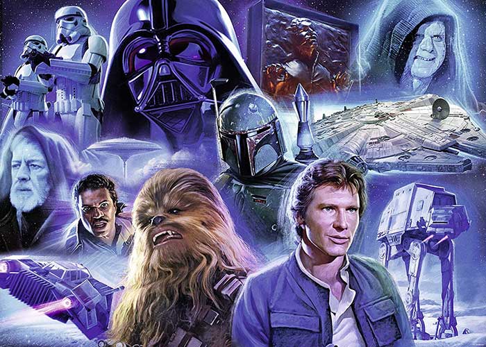 Puzzle 1000 delova - Star Wars Collection 2 - Ravensburger  19764 - dodatni pogled