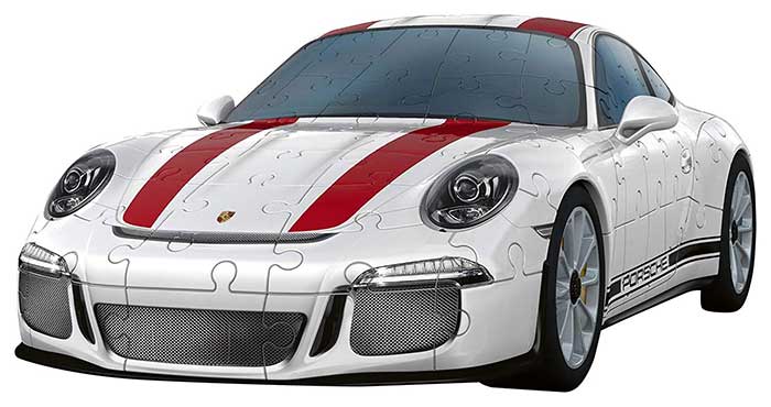 3D Puzzle Porsche 911 R - Ravensburger 12528 - dodatni pogled