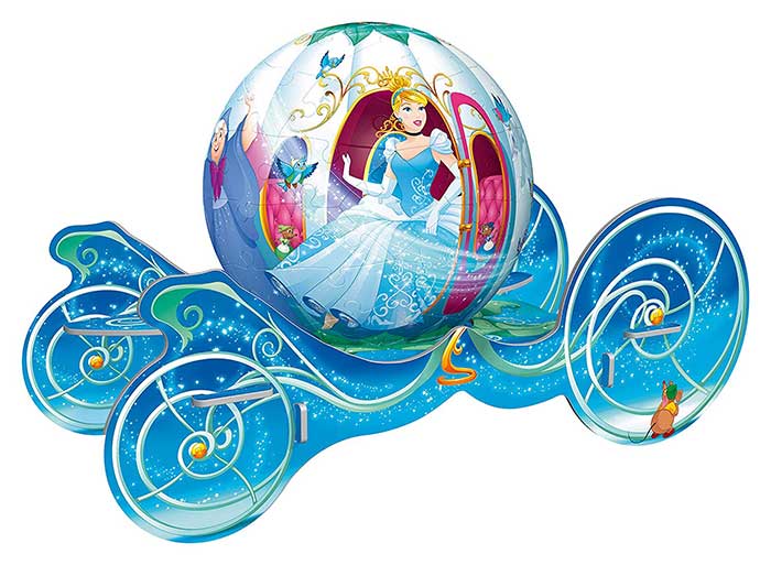 3D Puzle Pepeljugina kočija - Ravensburger 11823 - dodatni pogled