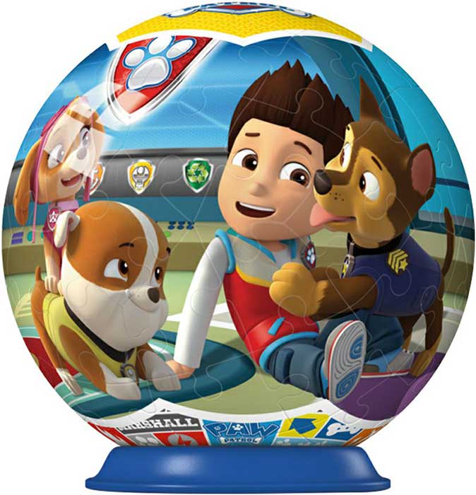 3D Puzle Kugla Paw Patrol - Ravensburger 11917 - dodatni pogled