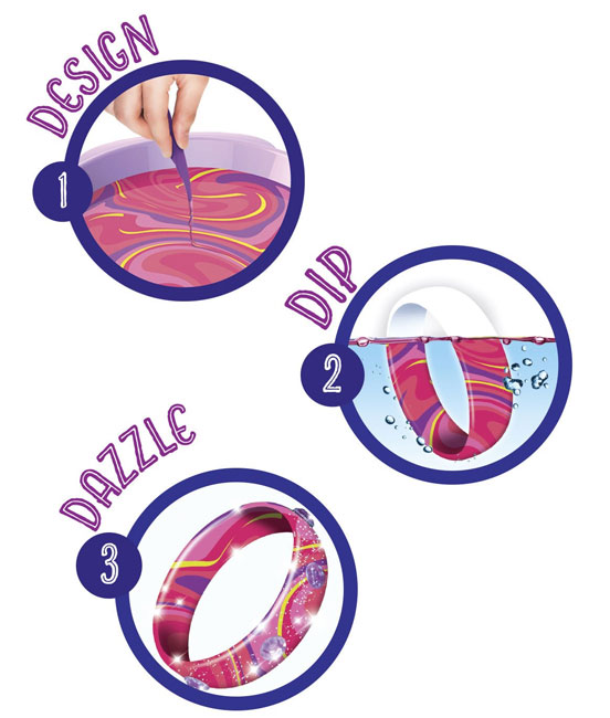 Specijalan set za ukrašavanje predmeta Splash Toys Dip Set 30402 - dodatni pogled