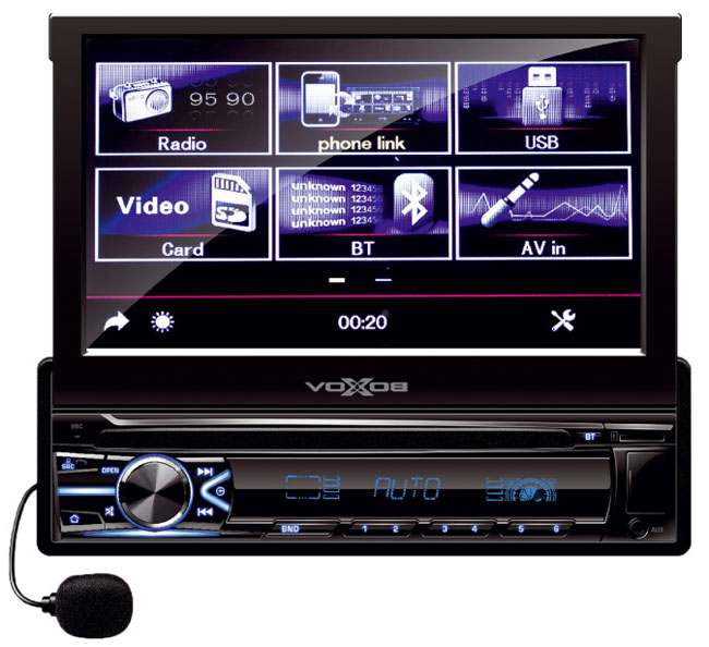 SAL Auto radio sa video plejerom Bluetooth Handsfree VB-X800 - dodatni pogled