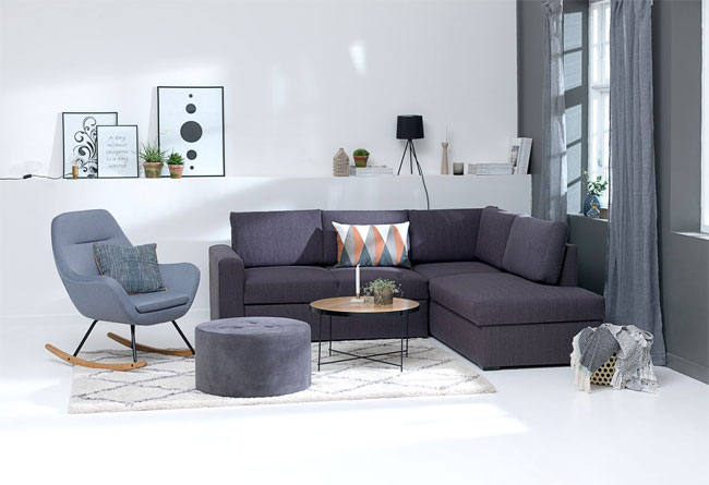 Fotelja za ljuljanje Neera - dodatni pogled