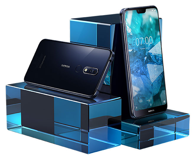 Mobilni telefon Nokia 7.1 DS Midnight Blue Dual Sim - dodatni pogled