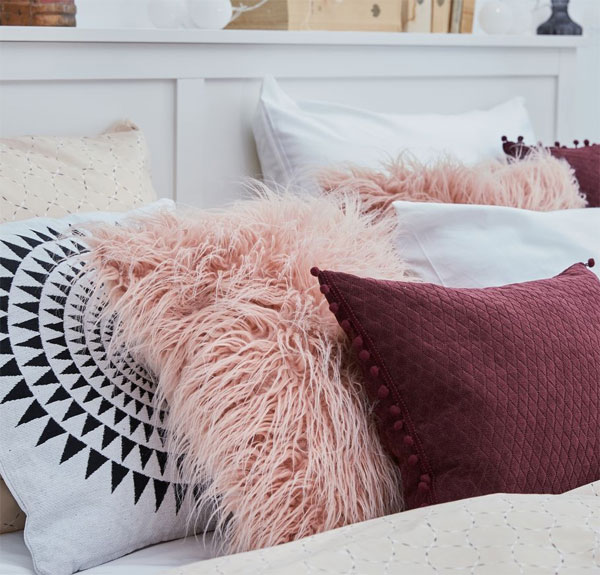 Dekorativni jastuk Berberis roze - dodatni pogled