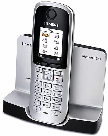 Bežični fiksni telefon Siemens Gigaset S670 - dodatni pogled