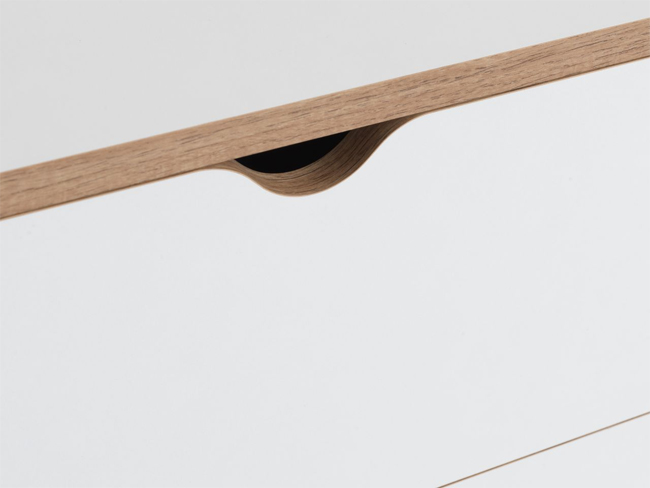 Komoda Maurice-W 4 fioke široka - dodatni pogled