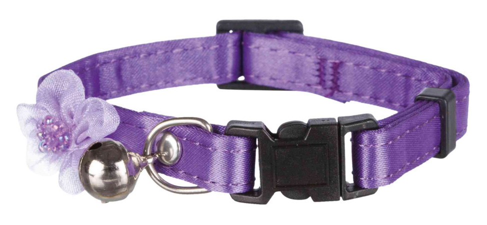 TRIXIE Ogrlica za mačke CVETIĆ od satena - dodatni pogled