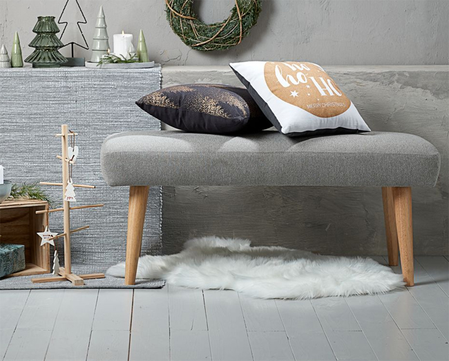 Klupa sa tapaciranim sedištem Egedal - dodatni pogled