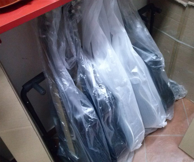 Stalak za sedam gitara - dodatni pogled