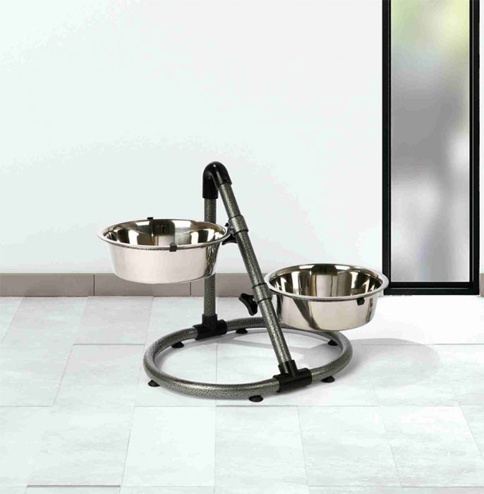 Okrugli stalak sa dve posude za hranjenje psa Trixie 25001 - dodatni pogled