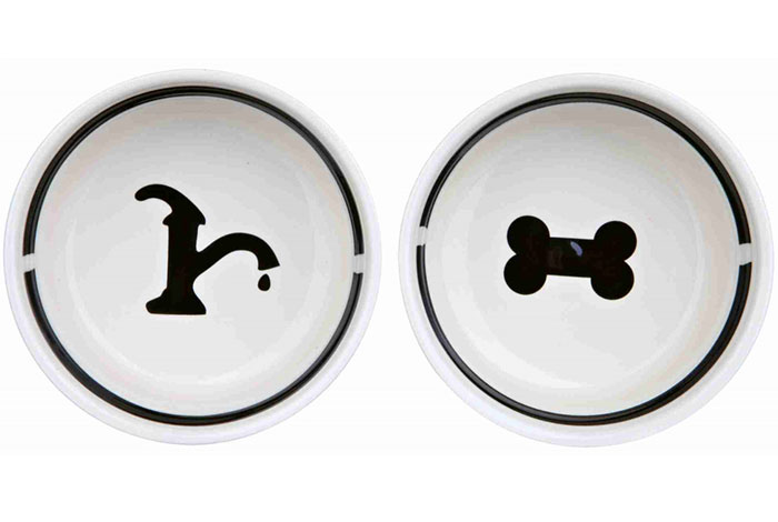 Keramičke činije na stalku 25cm za pse Trixie 24643 - dodatni pogled