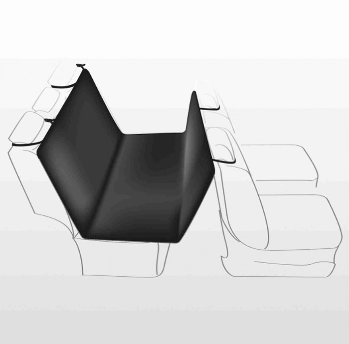 Prekrivač za auto sedište prilikom transporta psa Trixie 13234 - dodatni pogled