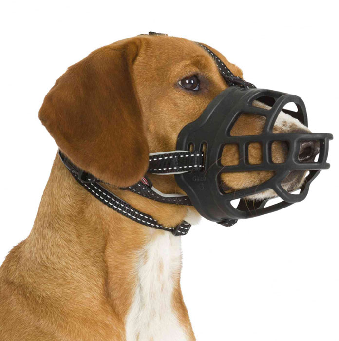 Silikonska korpa za njušku veličina M-L Flex Trixie 17613 - dodatni pogled