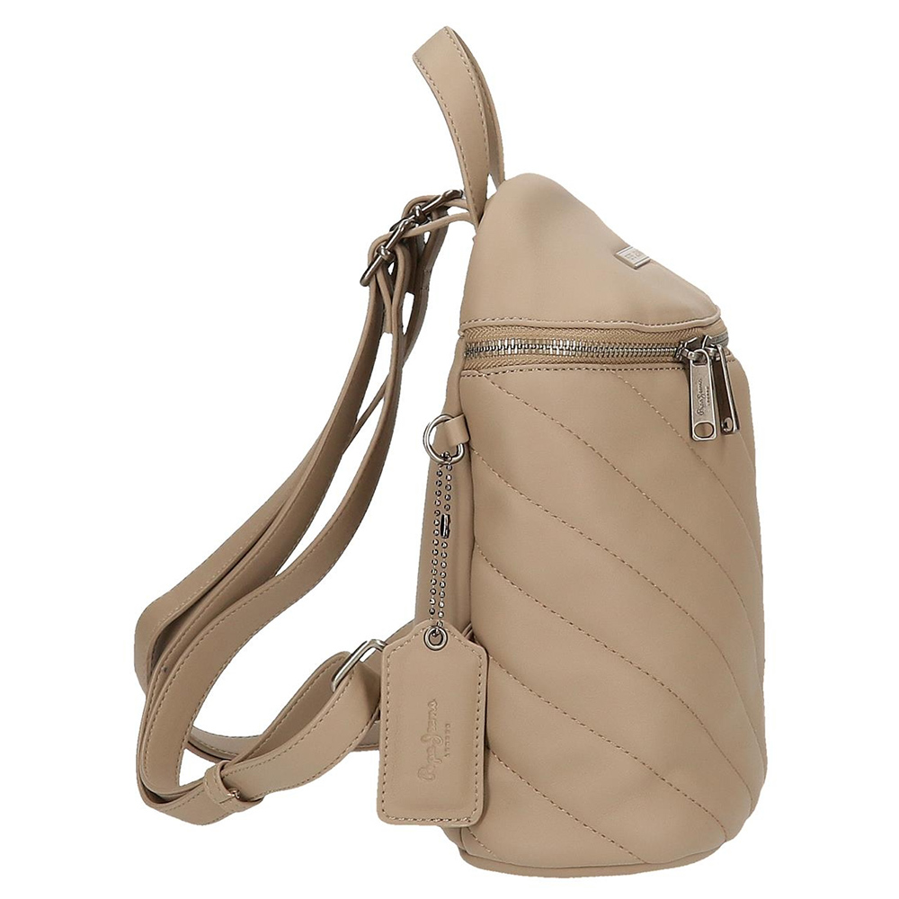 Modni ranac 25cm Pepe Jeans Kylie beige 72020 - dodatni pogled