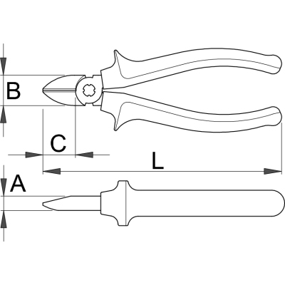 Unior Klešta sečice 461/4G 608698 - dodatni pogled