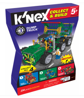 Knex Dump Truck - vozilo sa motorom iz serije Roads Rigs KN11910 - dodatni pogled