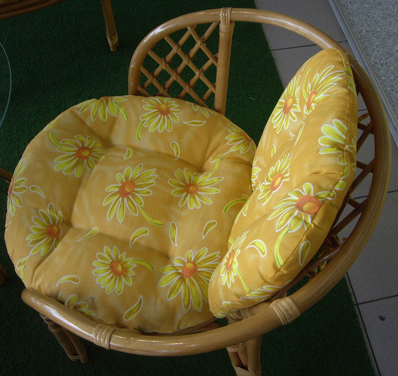 Bambus Ratan Garnitura - Dvosed, Fotelja i Sto - dodatni pogled