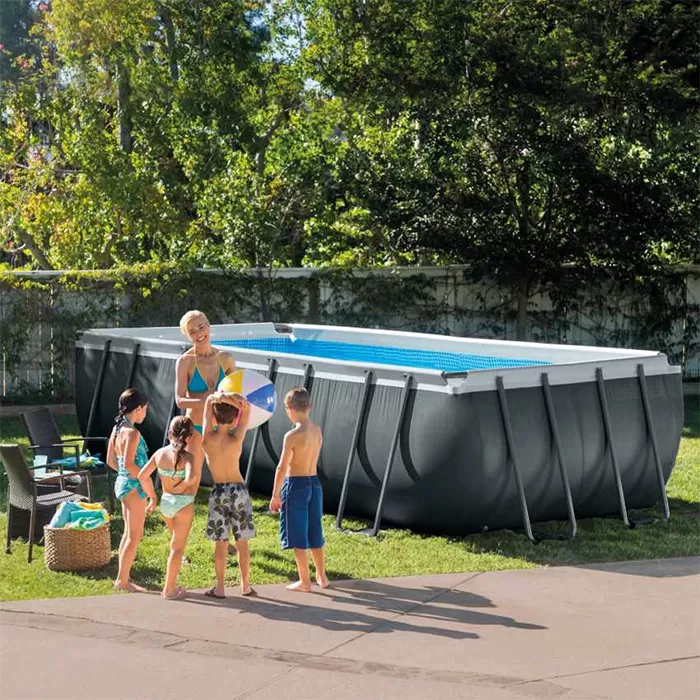 Intex pravougaoni bazen 549 x 274 x 132 cm Ultra XTR 26356 sa kompletnom opremom