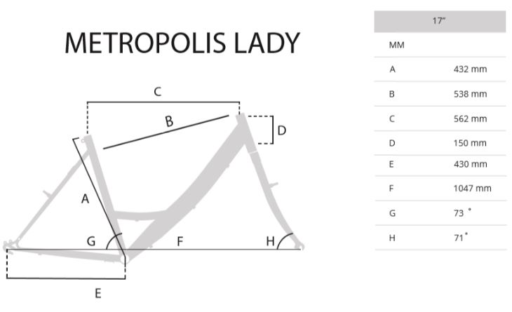 Bicikl Capriolo Metropolis Lady Bež 918401-17 - dodatni pogled