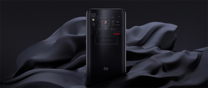 Mobilni telefon Xiaomi Mi 8 Pro Transparent Titanium 8/128GB Dual SIM - dodatni pogled