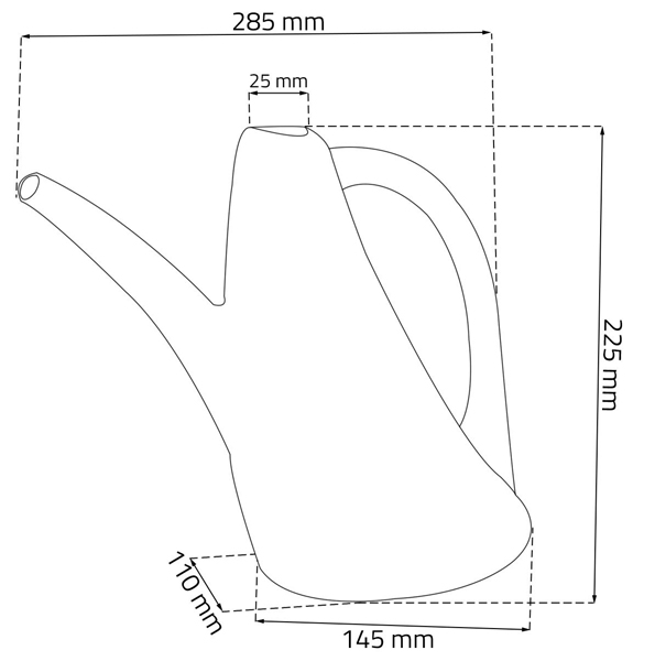 Prosperplast Kantica za zalivanje Eos 1.5L IKE015-CY728 - dodatni pogled