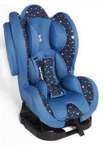 KIKKA BOO Autosedište BON VOYAGE + SPS 0-25kg Red Cars - dodatni pogled