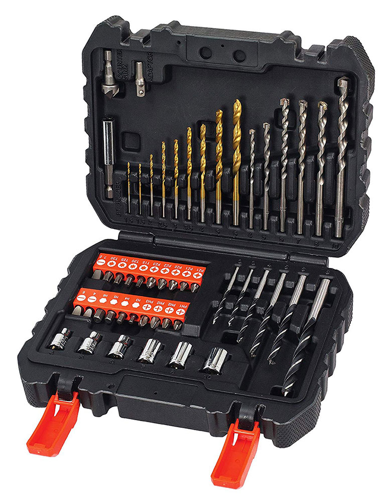 Black n Decker akumulatorska bušilica odvijač BDCDD12 i pribor - dodatni pogled