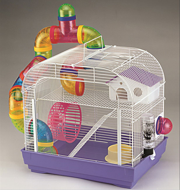 Kavez za hrčka sa tunelom kućicom opremom B4104 - dodatni pogled
