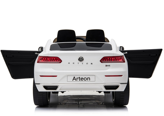 Dečiji automobil na akumulator Volkswagen Arteon Beli - dodatni pogled