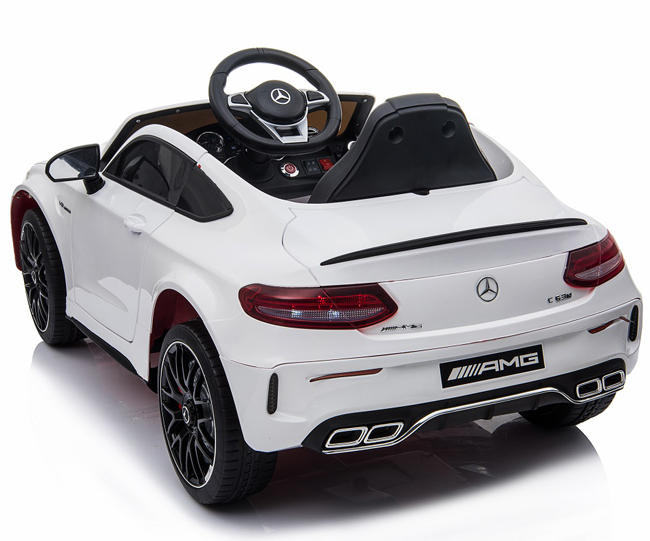 Dečiji automobil na akumulator Mercedes C63 AMG Beli - dodatni pogled