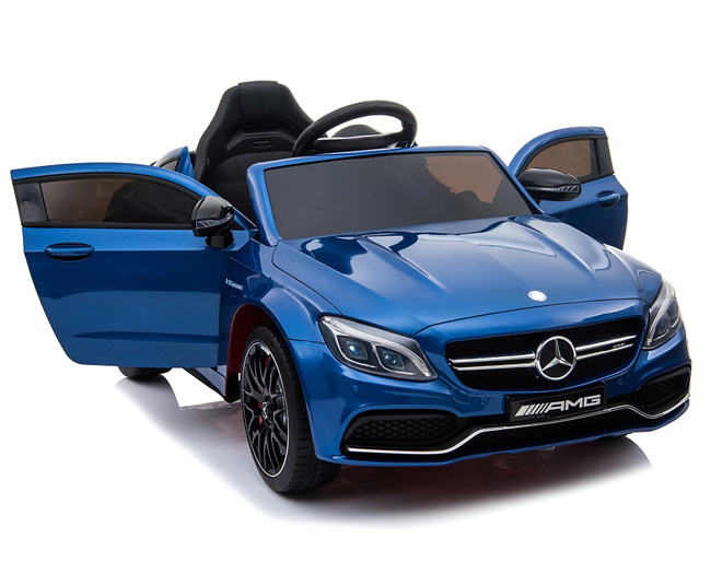Dečiji automobil na akumulator Mercedes C63 AMG Plavi - dodatni pogled