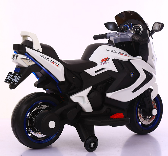 Dečiji motor na akumulator 1 Veliki Beli - dodatni pogled