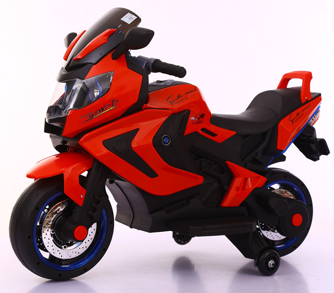 Dečiji motor na akumulator 1 Veliki Crveni - dodatni pogled