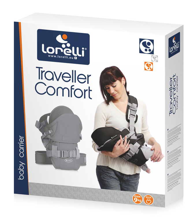 LORELLI Kengur nosiljka TRAVELLER COMFORT Black - dodatni pogled