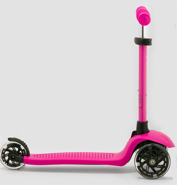 Dečiji trotinet sa svetlećim točkovima Fun Kids M1-Pink - dodatni pogled