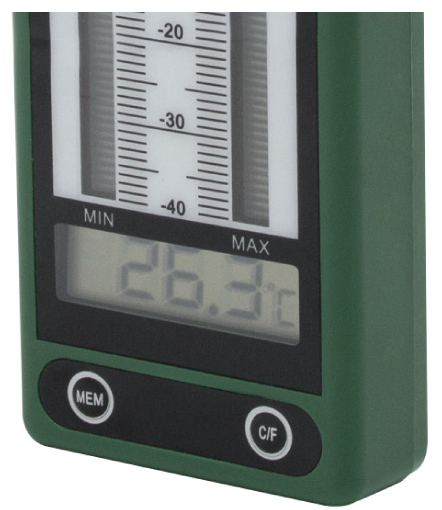 Digitalni termometar HC15 - dodatni pogled